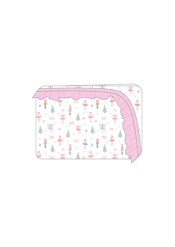 NCG-216 Pink Nutcrackers Pima Blanket