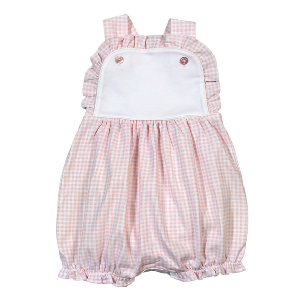 OLIVIA PINK GINGHAM PIMA SUN BUBBLE